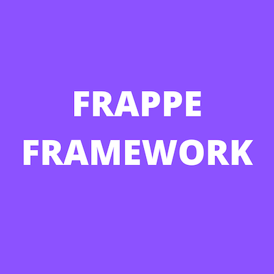 Frappe framework